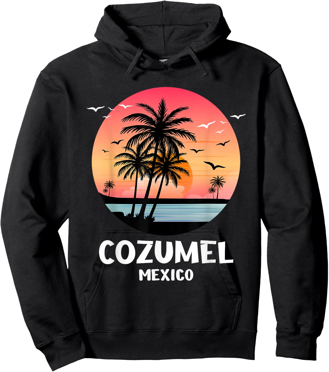Cool Cozumel Women Cozumel Mexico Souvenir Traveler Hoodie - Hoodie | Black
