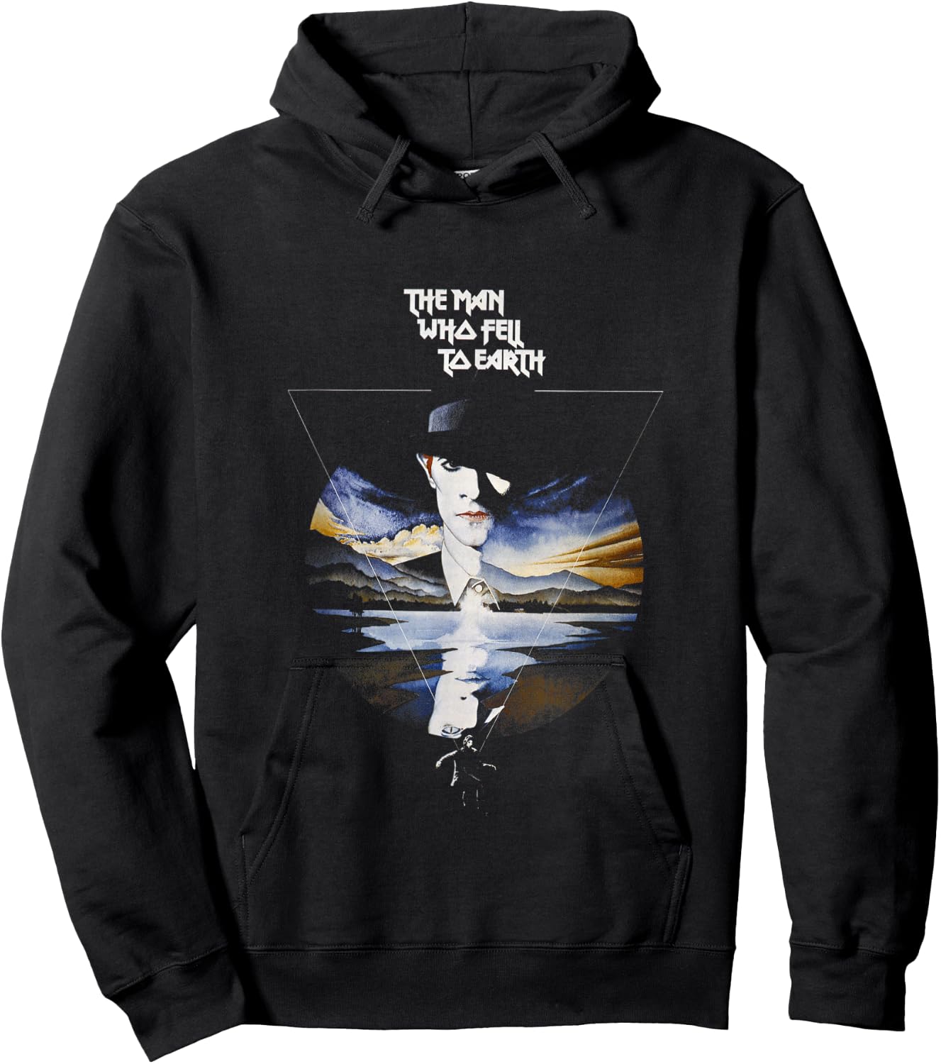 The Man Who Fell To Earth Theatrical Poster Hoodie - Hoodie | Black