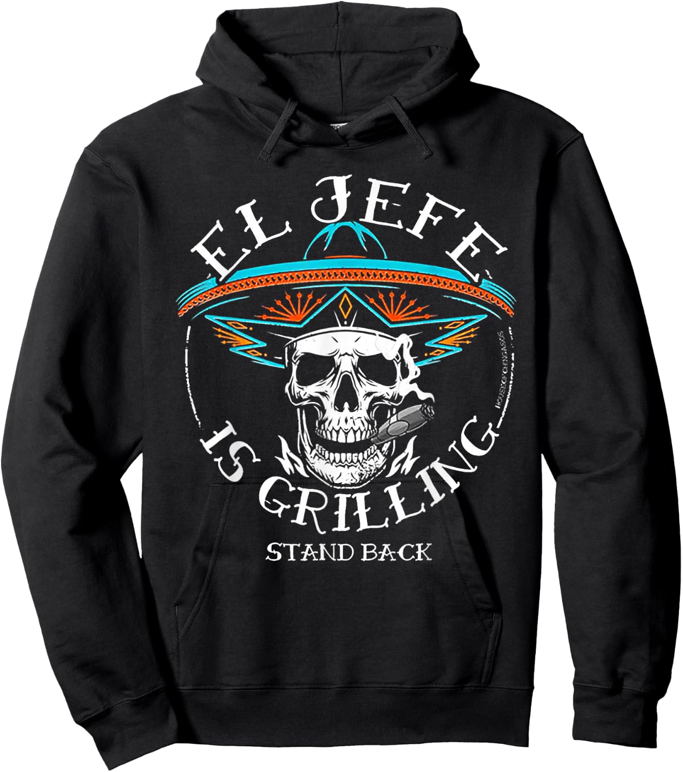 El Jefe Is Grilling Hoodie - Hoodie | Black