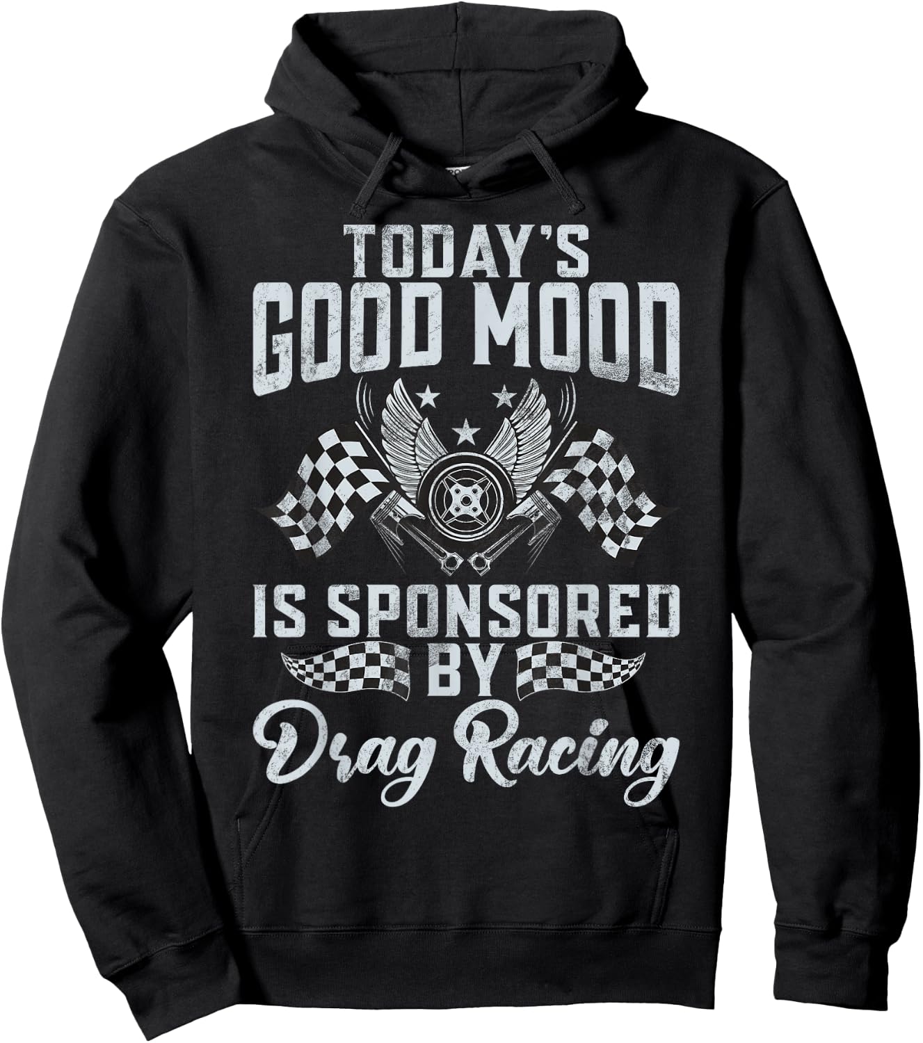 Todays good Mood is sponsored by Drag Racing Hoodie - Hoodie | Black