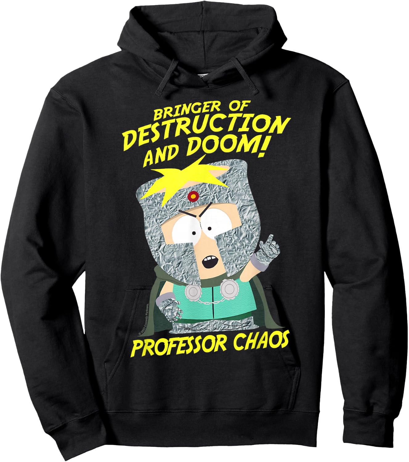 South Park Professor Chaos Destruction & Doom Hoodie - Hoodie | Black