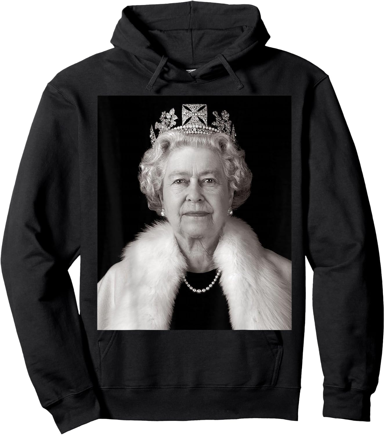 Queen II - Elizabeth England - Queen of England Hoodie - Hoodie | Black