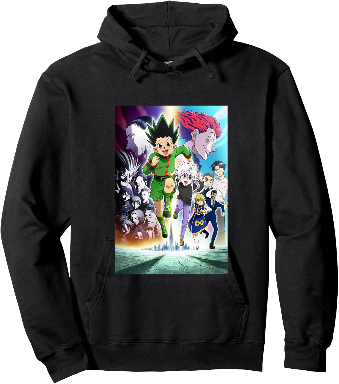 Hunter X Hunter Group Art Hoodie - Hoodie | Black