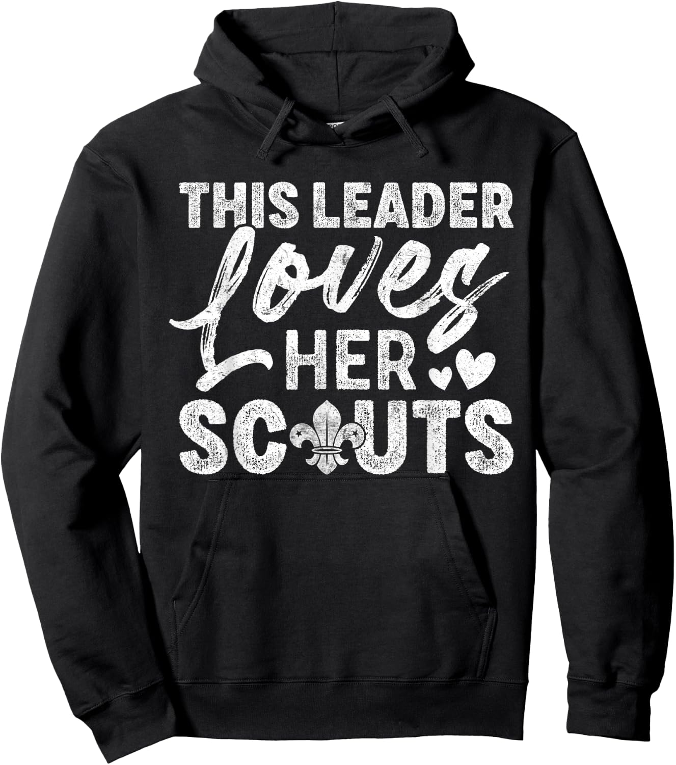 Scout For Girls boys Funny Scouting Leader Hoodie - Hoodie | Black