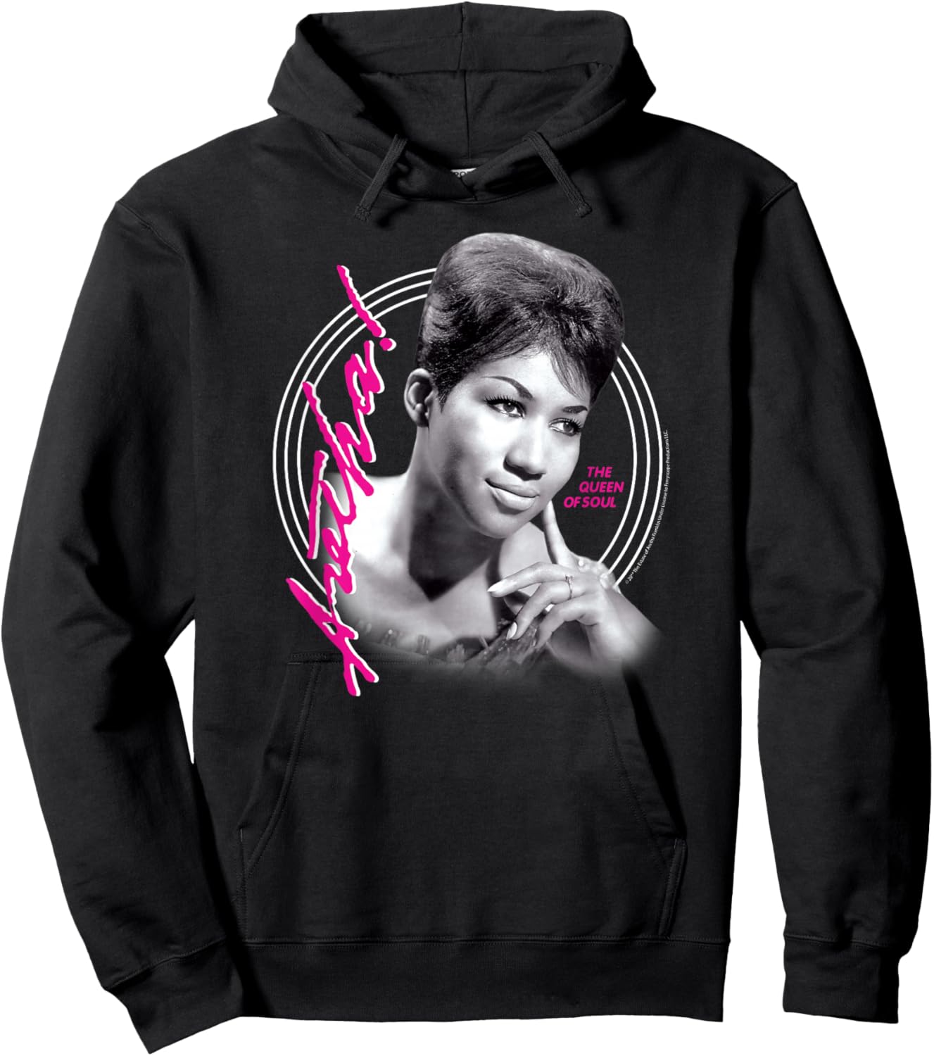 Aretha Franklin - Queen of Soul Hoodie - Hoodie | Black
