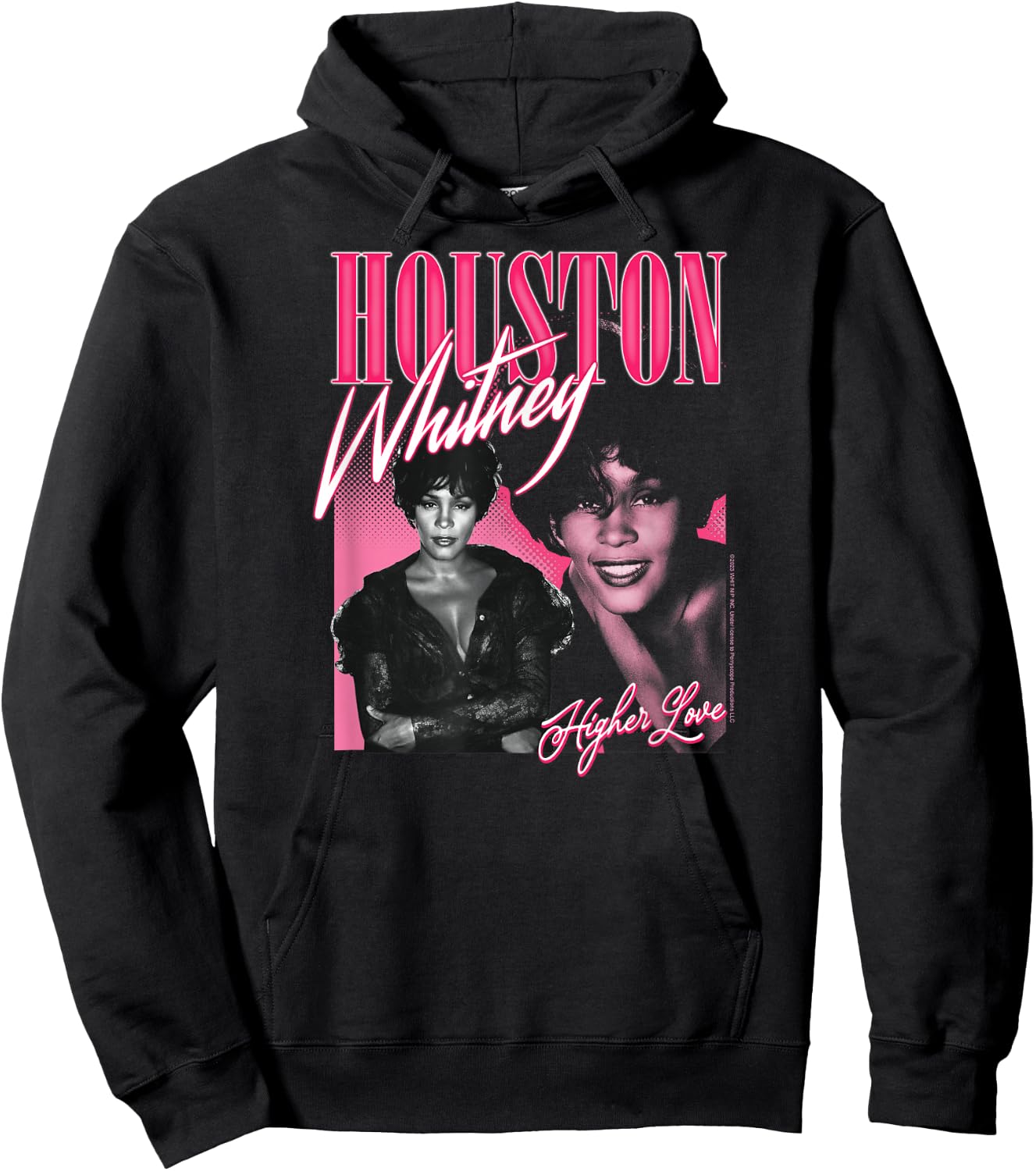 Whitney Houston - Higher Love Hoodie - Hoodie | Black
