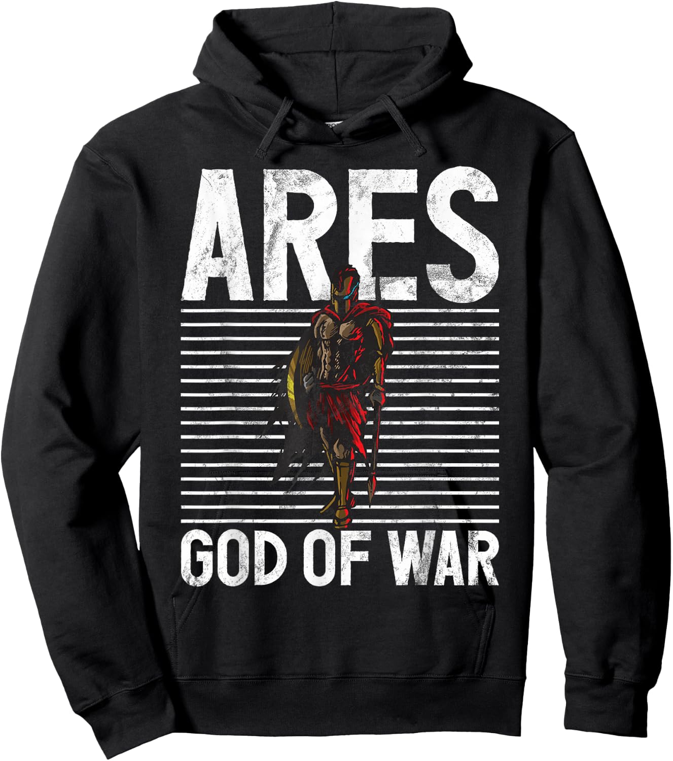 Ares God Of War Greek Mythology Gifts Ancient Olympian Hoodie - Hoodie | Black