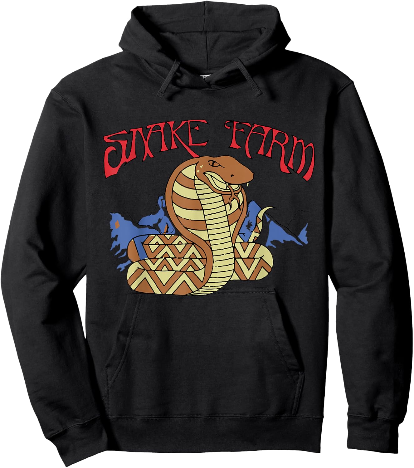 SNAKE FARM | Rock Music Hoodie - Hoodie | Black