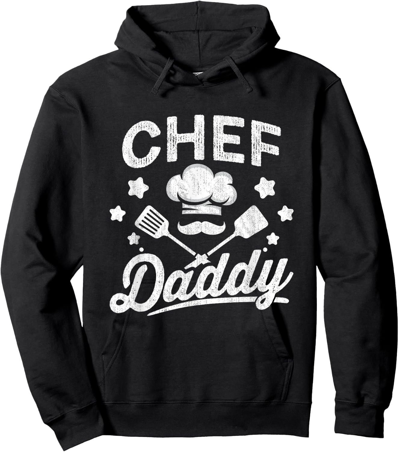 Chef Dad Daddy Head Chef Cook Cooking Sous Chef Grandpa Hoodie - Hoodie | Black