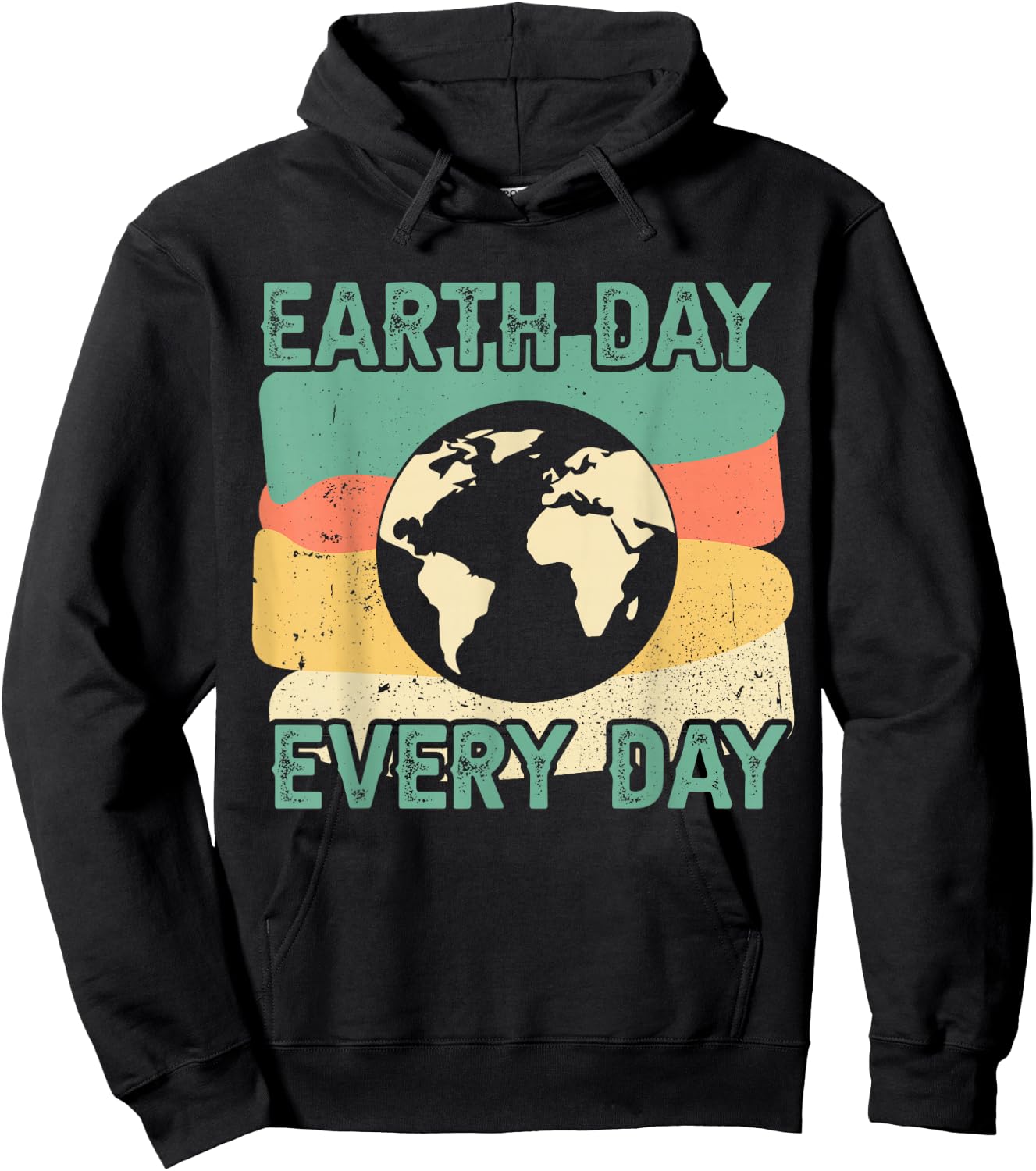 Earth Day Every Day Hoodie - Hoodie | Black