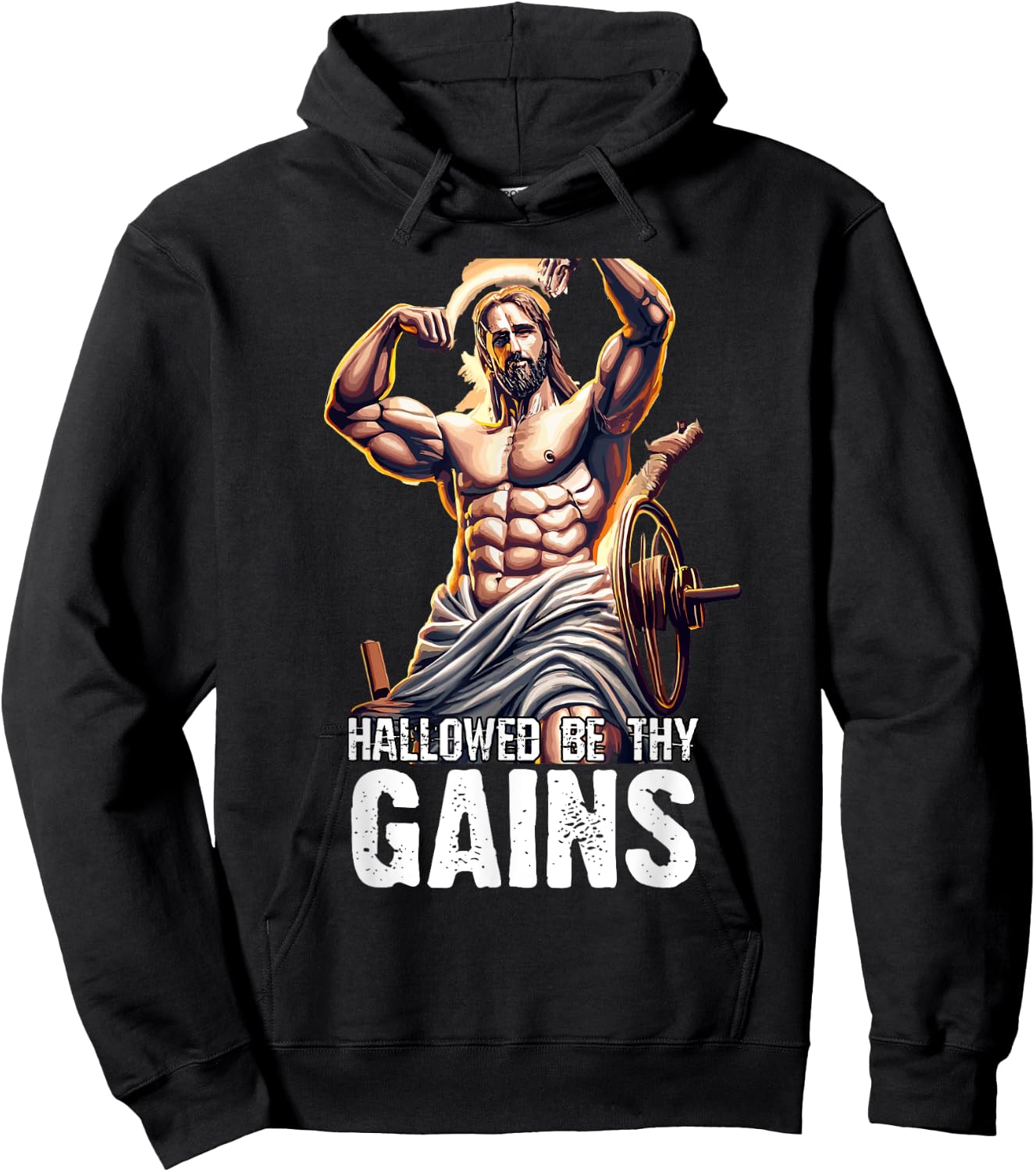 Hallowed Be Thy Gains Hoodie - Hoodie | Black