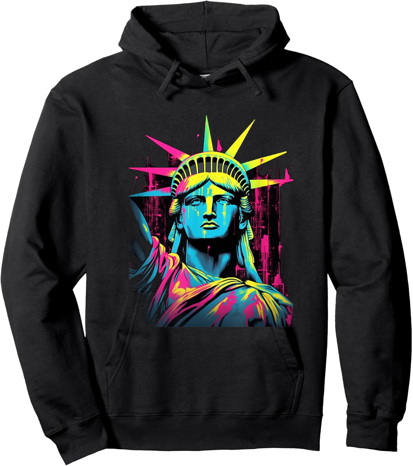 Statue Of Liberty in New York NYC Hoodie - Hoodie | Black