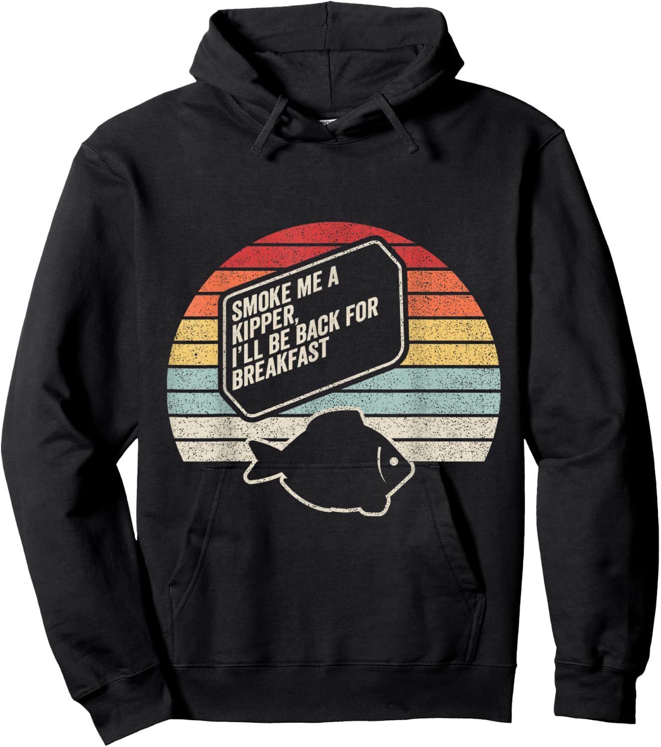 Retro Vintage Smoke Me A Kipper, Ace Rimmer, Red Dwarf Hoodie - Hoodie | Black