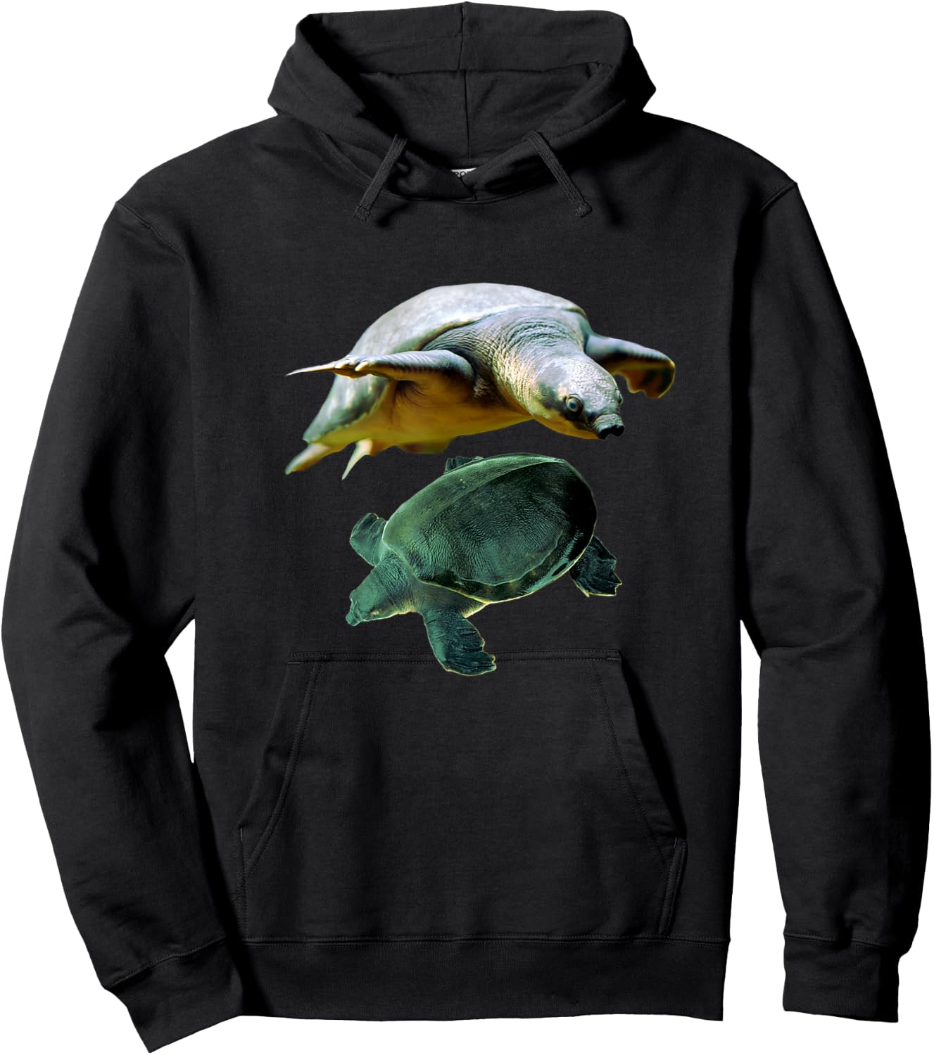 Australian Fly River Turtle Pig Nosed Turtle Lovers Hoodie - Hoodie | Black