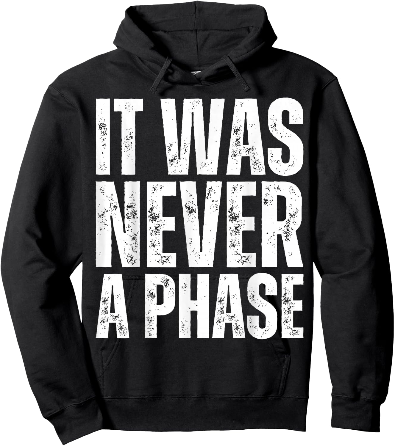 IT WAS NEVER A PHASE , It's A Lifestyle :Elder Emo Still Emo Hoodie - Hoodie | Black