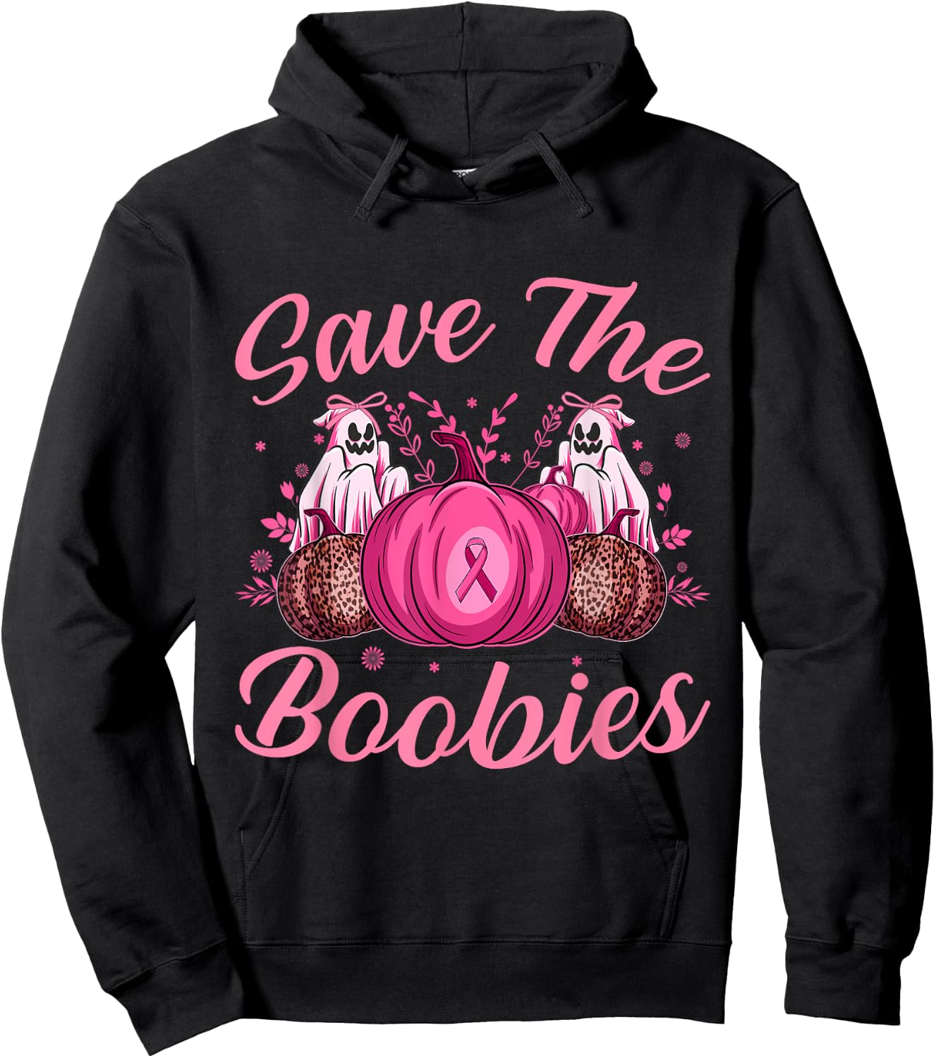 Save the Boobies Hoodie - Hoodie | Black