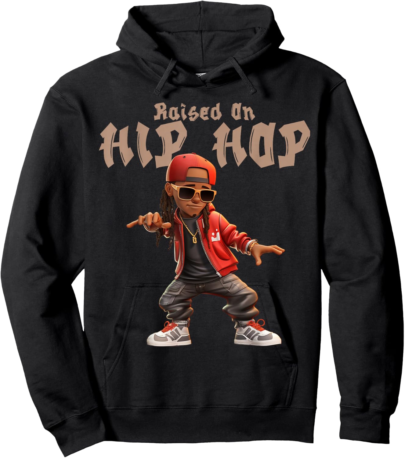 Hip Hop Dancer Celebrating 50 Anniversary Graphic Hoodie - Hoodie | Black