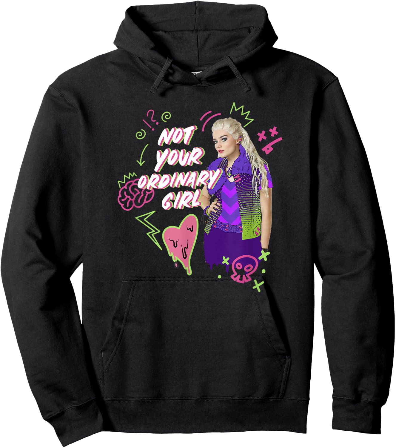 Disney Zombies Addison Not Ordinary Hoodie - Hoodie | Black