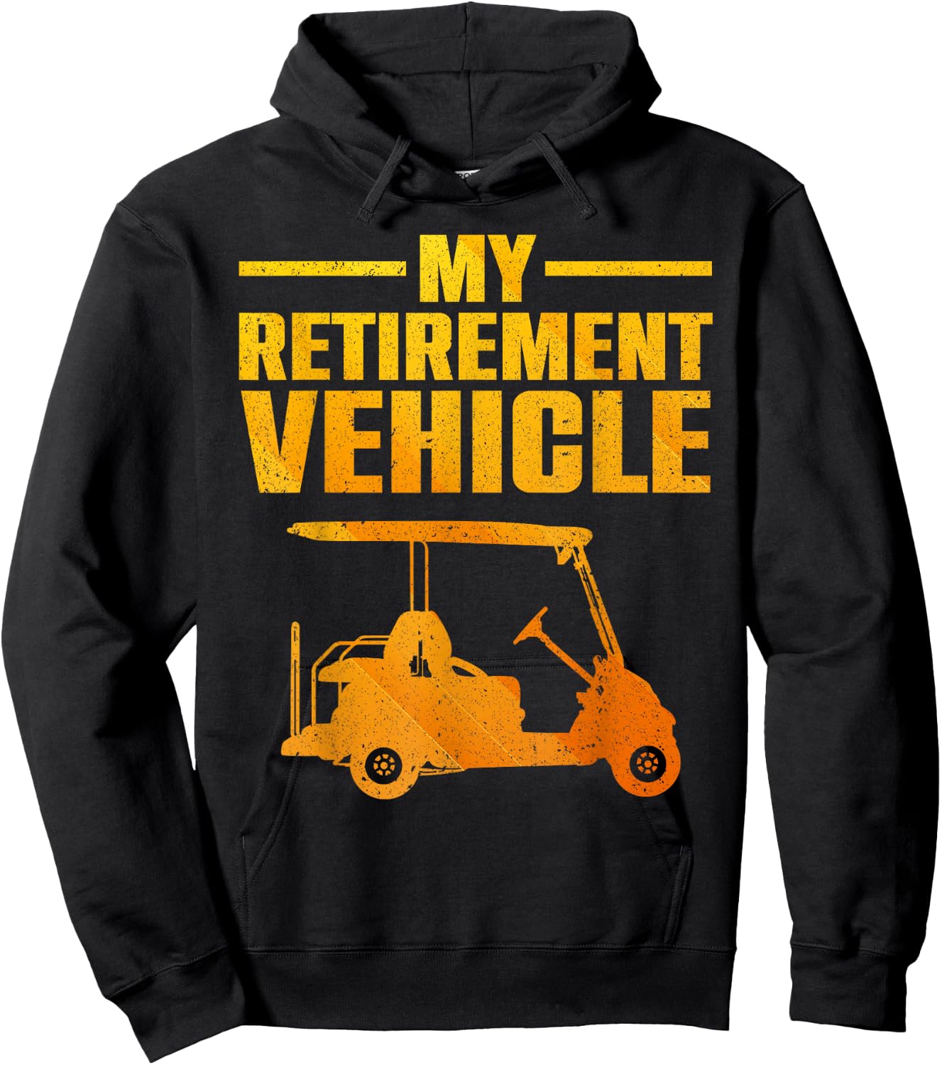 Cool Golf Cart Design Women Golfer Golf Cart Lover Hoodie - Hoodie | Black