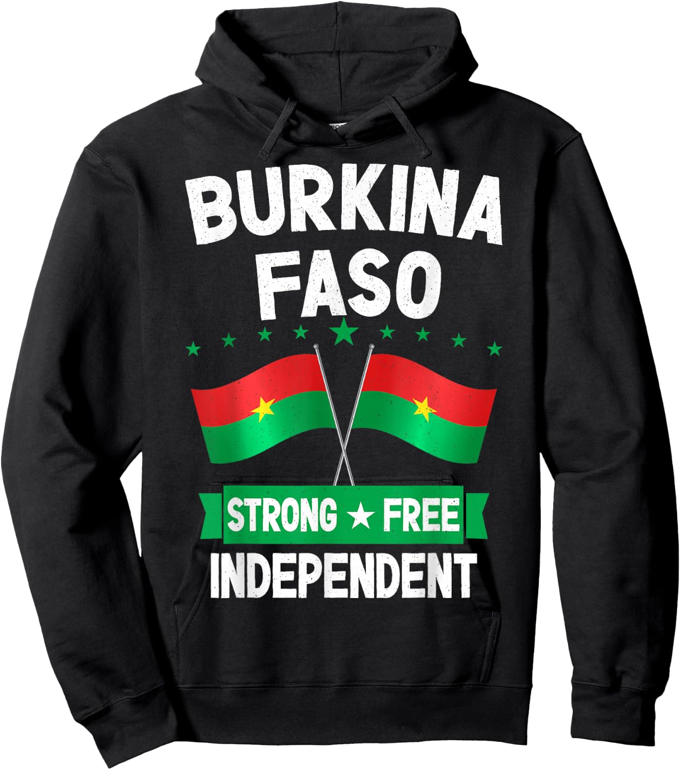 Burkina Faso Hoodie - Hoodie | Black