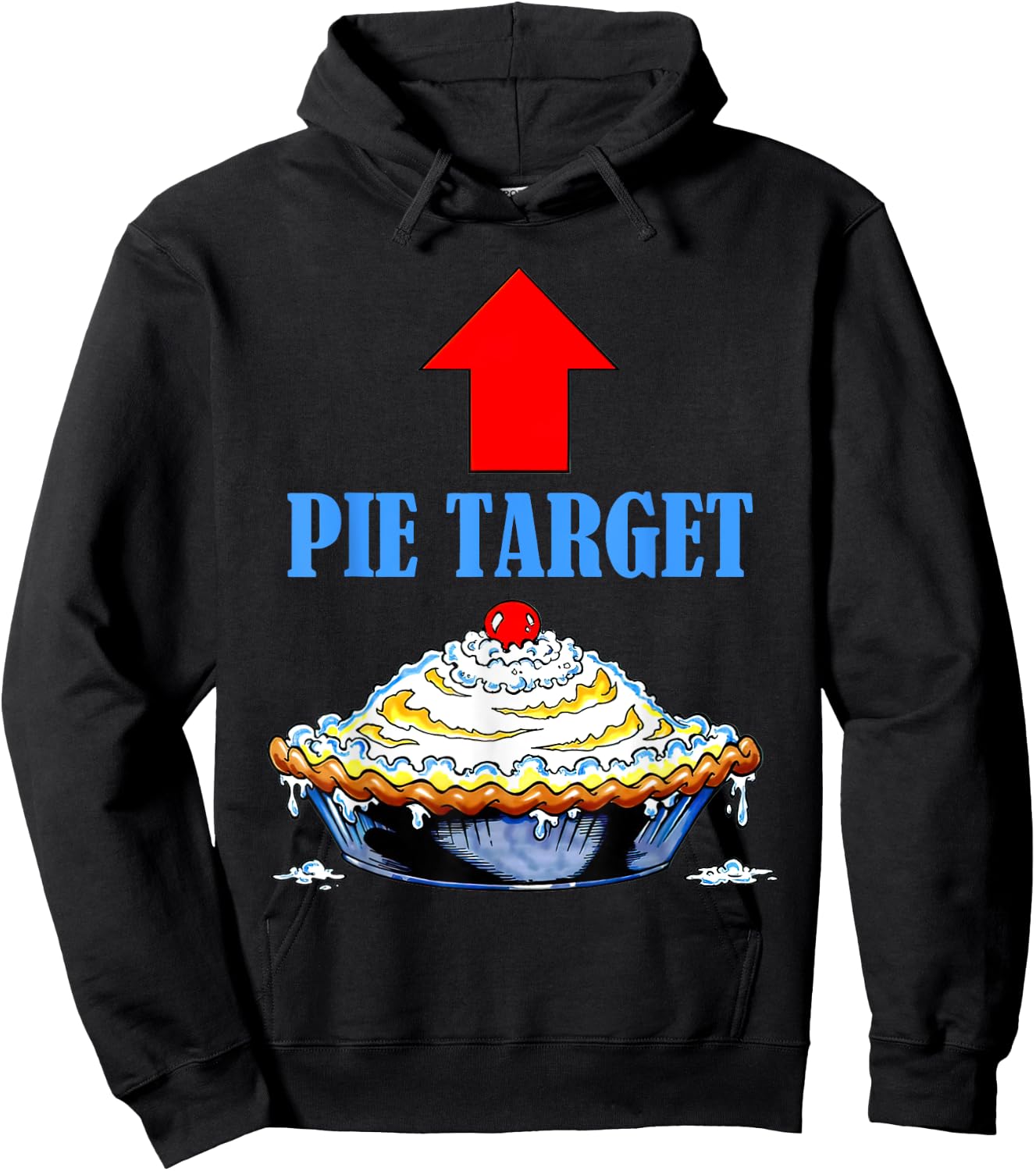 Pie Universe Boys -Adults Classic Fit , Black, Small Hoodie - Hoodie | Black