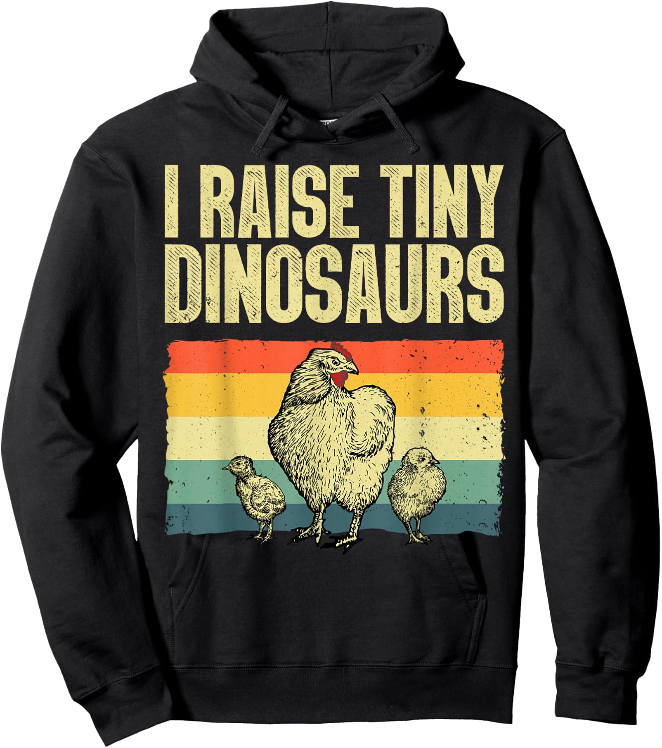 Cute Chicken Women Rooster Hen Chicken Farmer Lovers Hoodie - Hoodie | Black