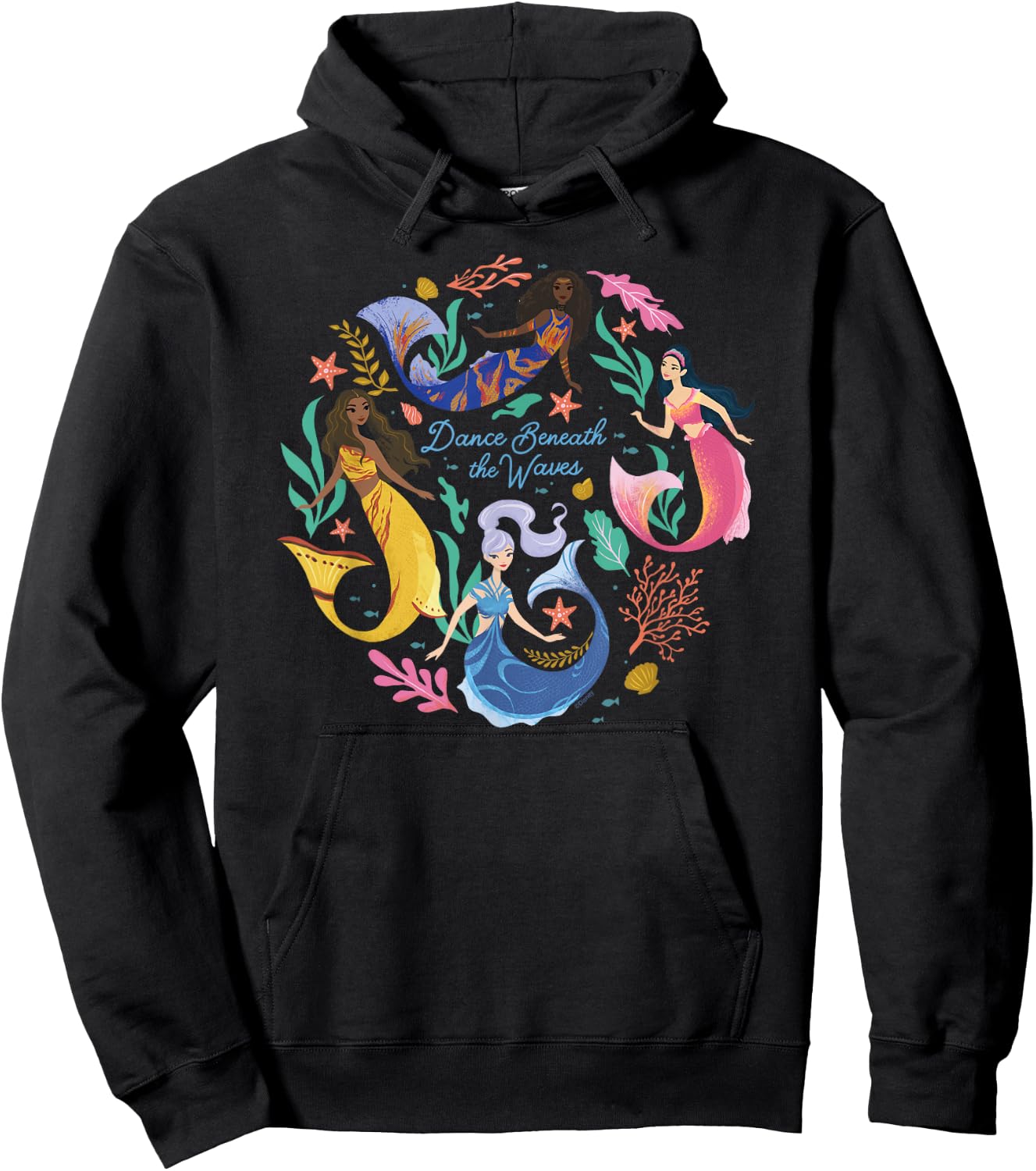 Disney The Little Mermaid Dance Beneath the Waves Hoodie - Hoodie | Black