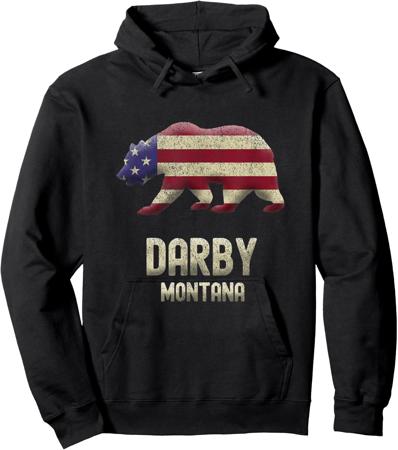 Darby Montana Hoodie - Hoodie | Black