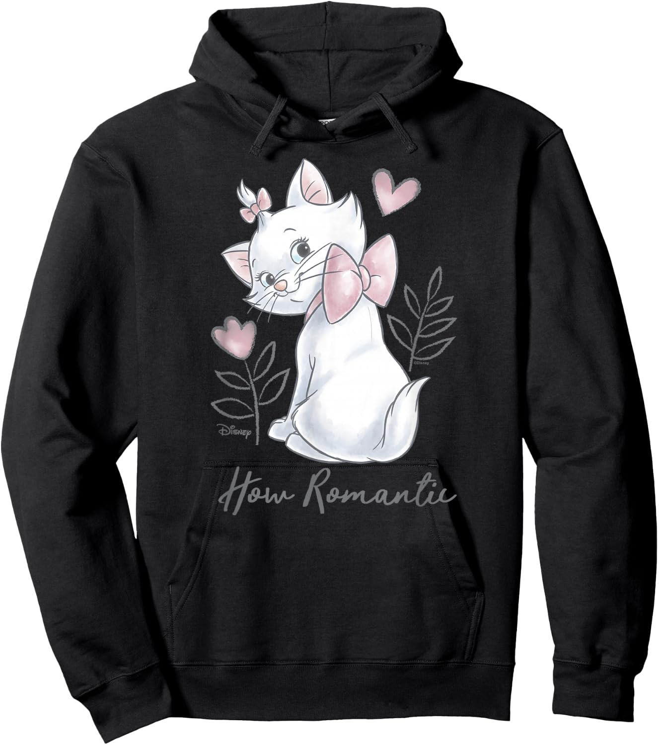 The Aristocats - How Romantic Marie Hoodie - Hoodie | Black