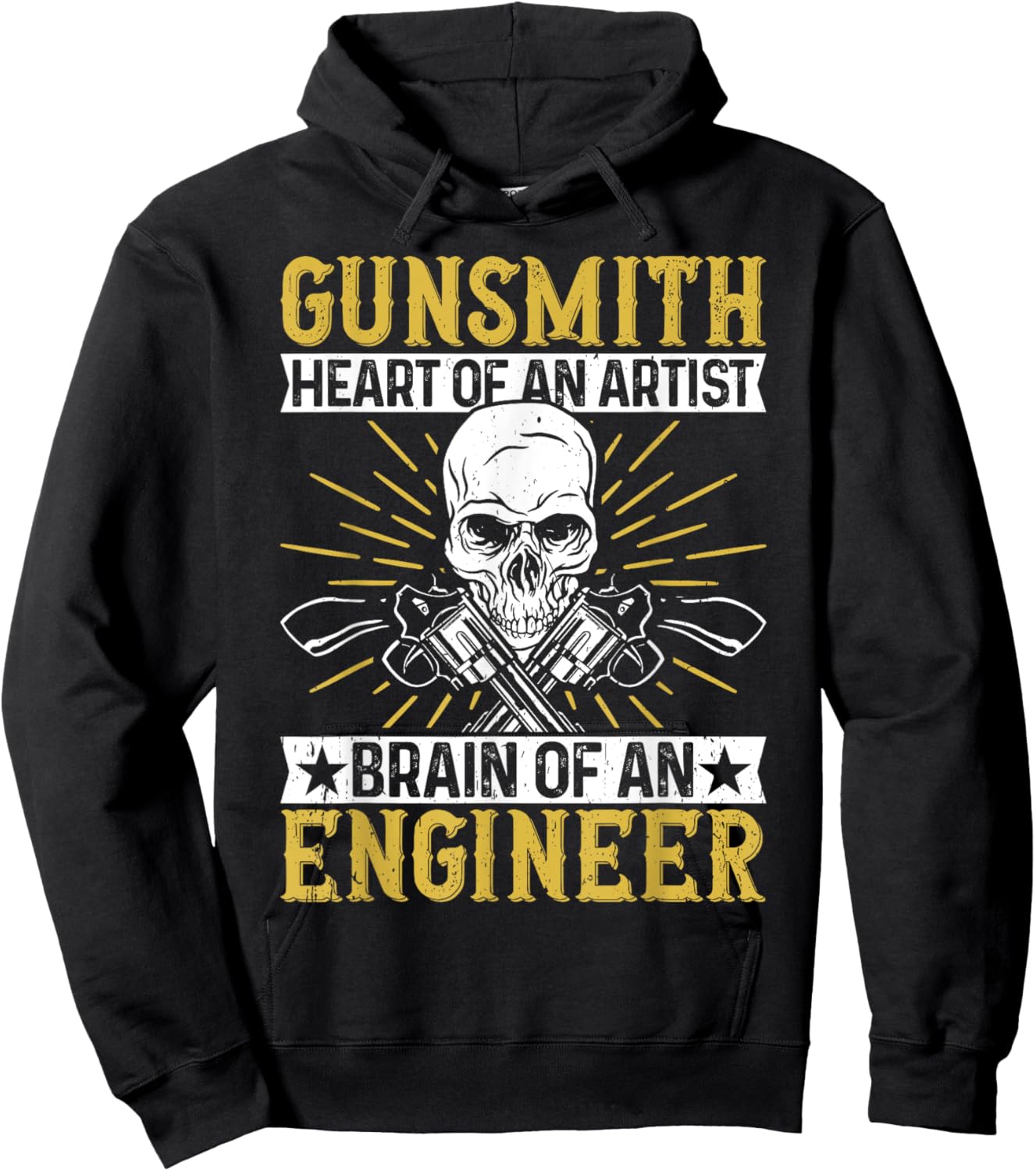 Funny Gunsmithing Firearms & Guns Lover Gunsmith Hoodie - Hoodie | Black