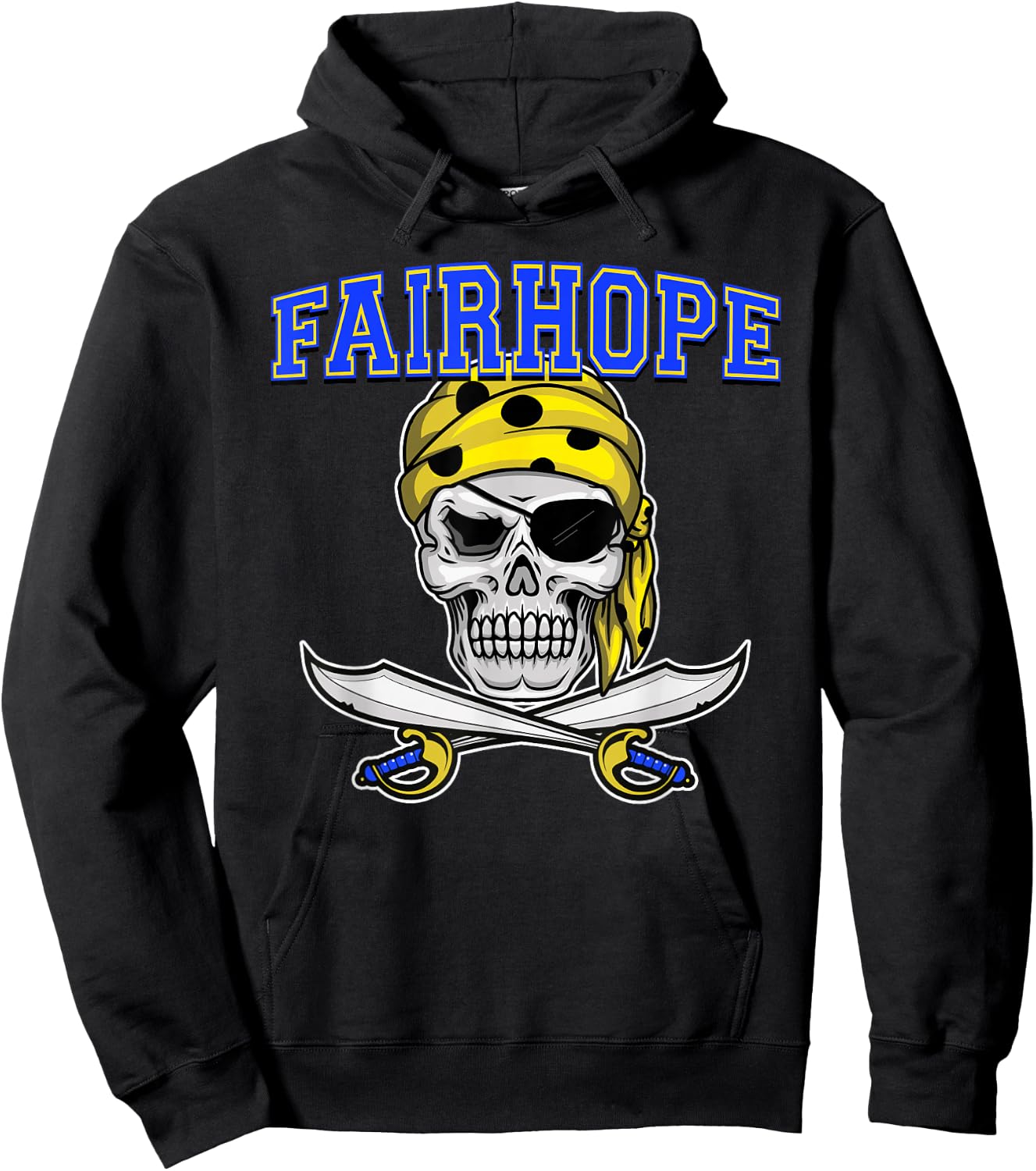 Fairhope Pirates Team Spirit Hoodie - Hoodie | Black