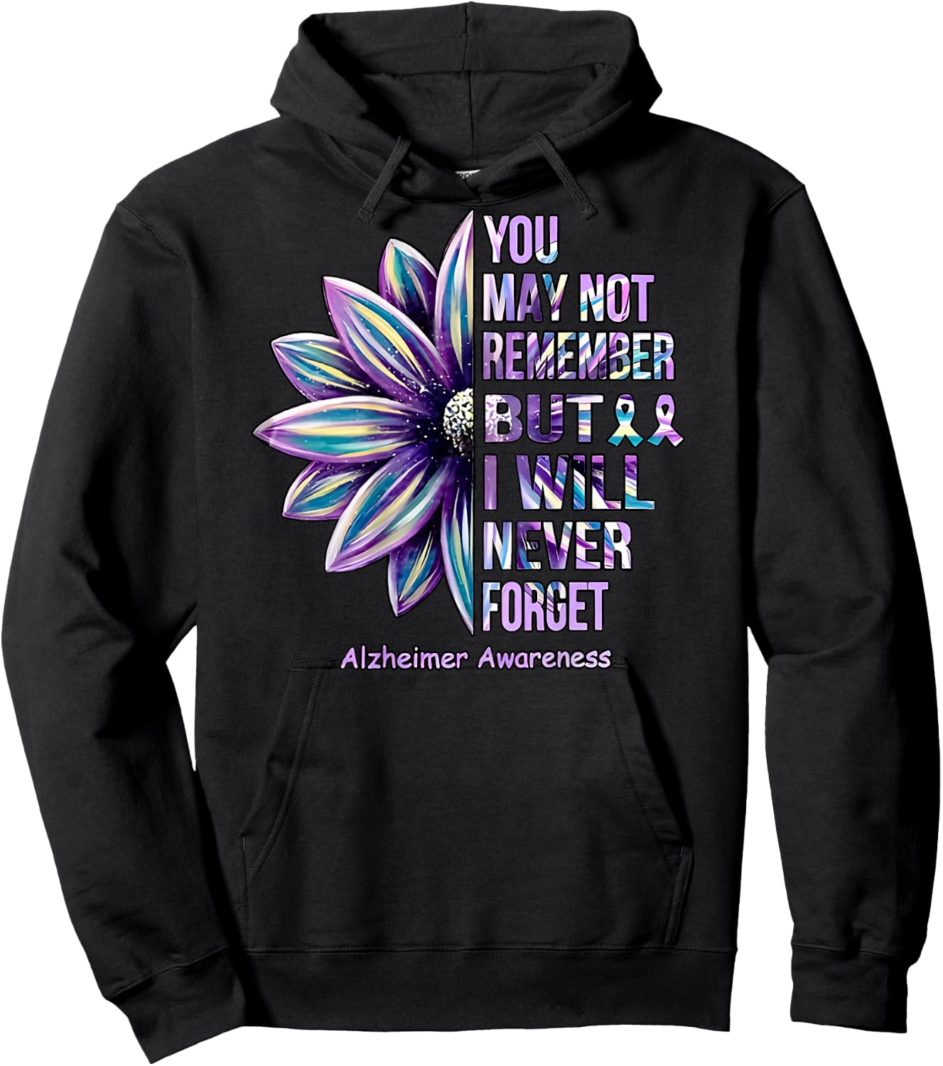 You May Not Remember but I Will Never Forget Hoodie - Hoodie | Black
