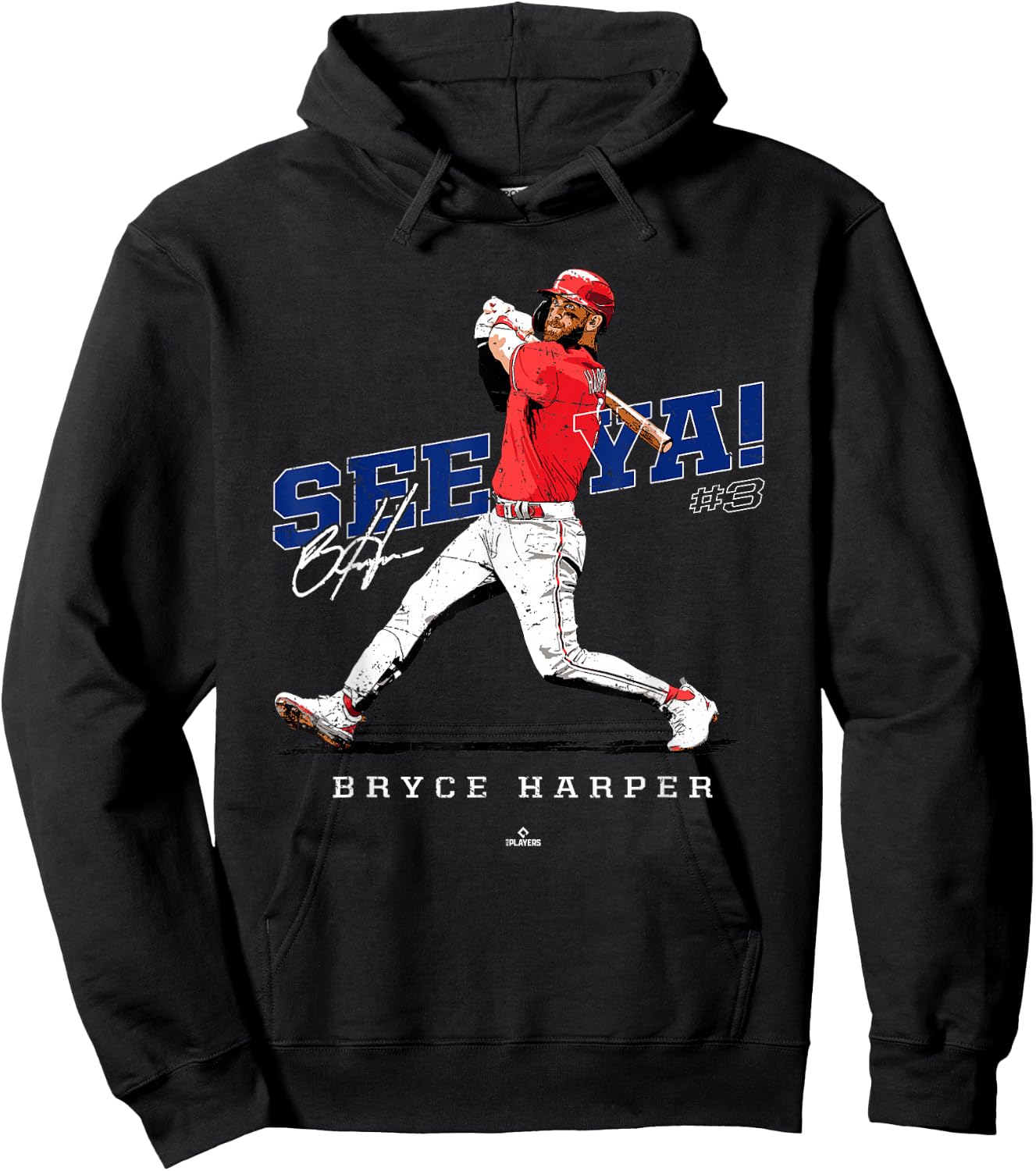 See Ya! Bryce Harper Philadelphia MLBPA Hoodie - Hoodie | Black