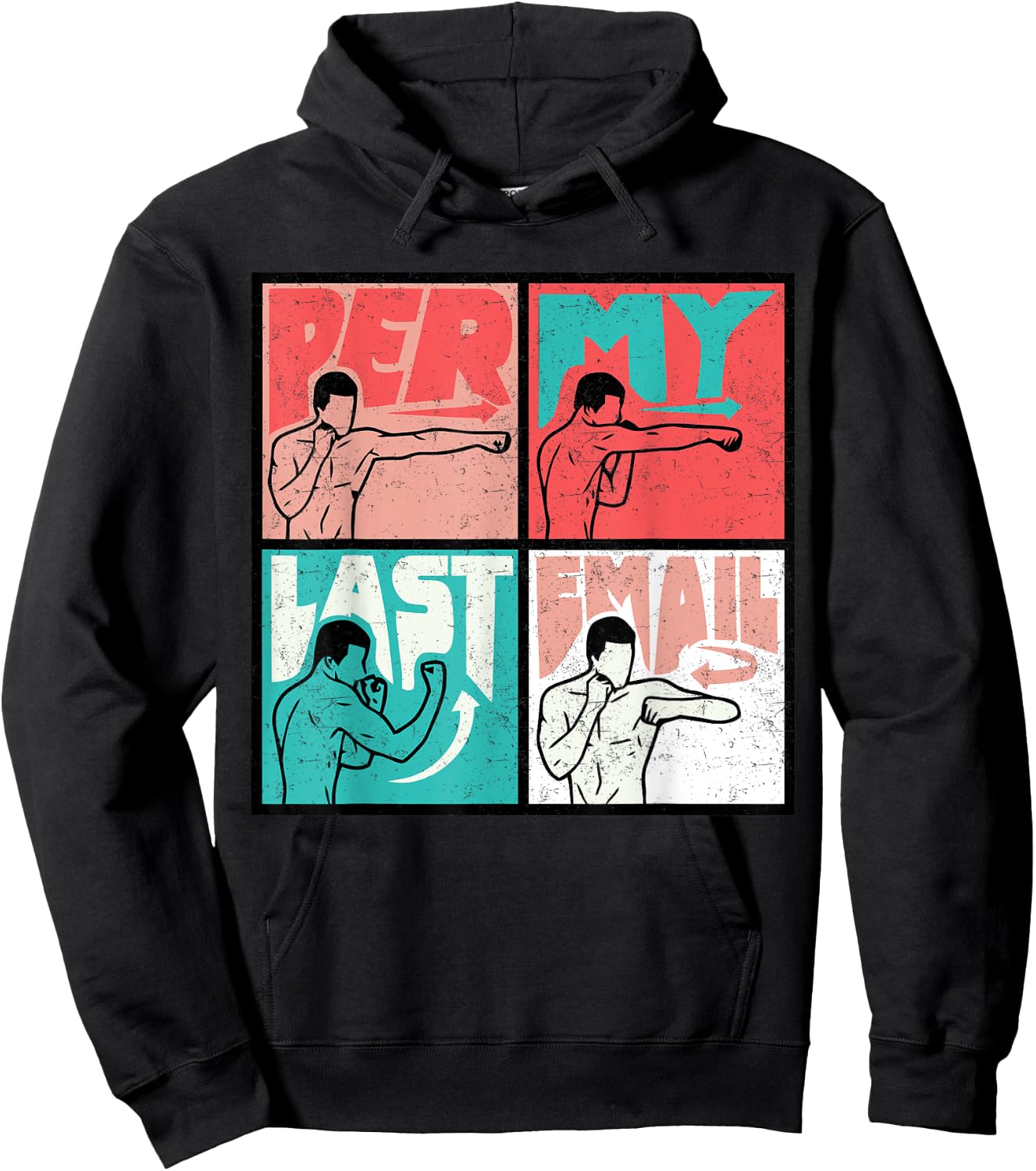 Per My Last Email, Funny Vintage Per My Last Email Hoodie - Hoodie | Black