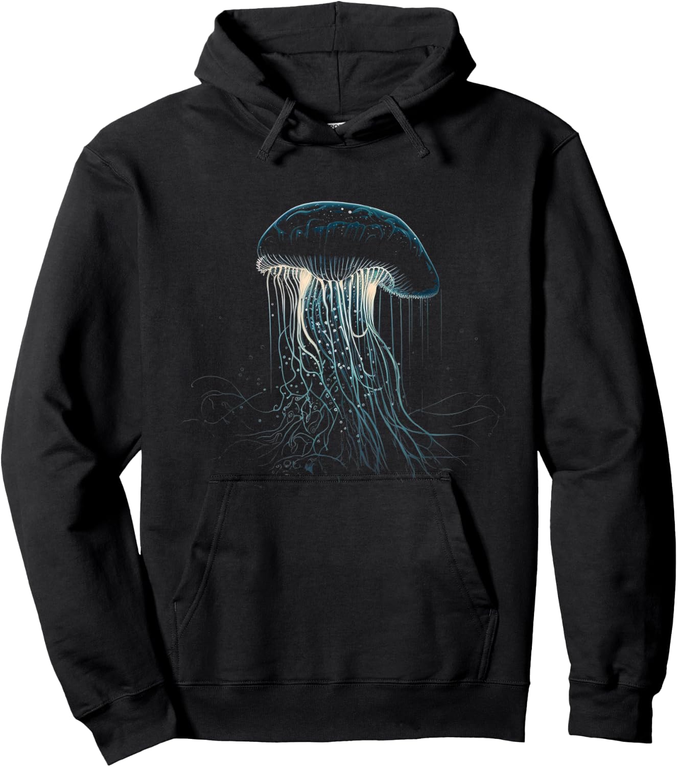 Jellyfish Ocean Animal Scuba Diving Jelly Fish Hoodie - Hoodie | Black