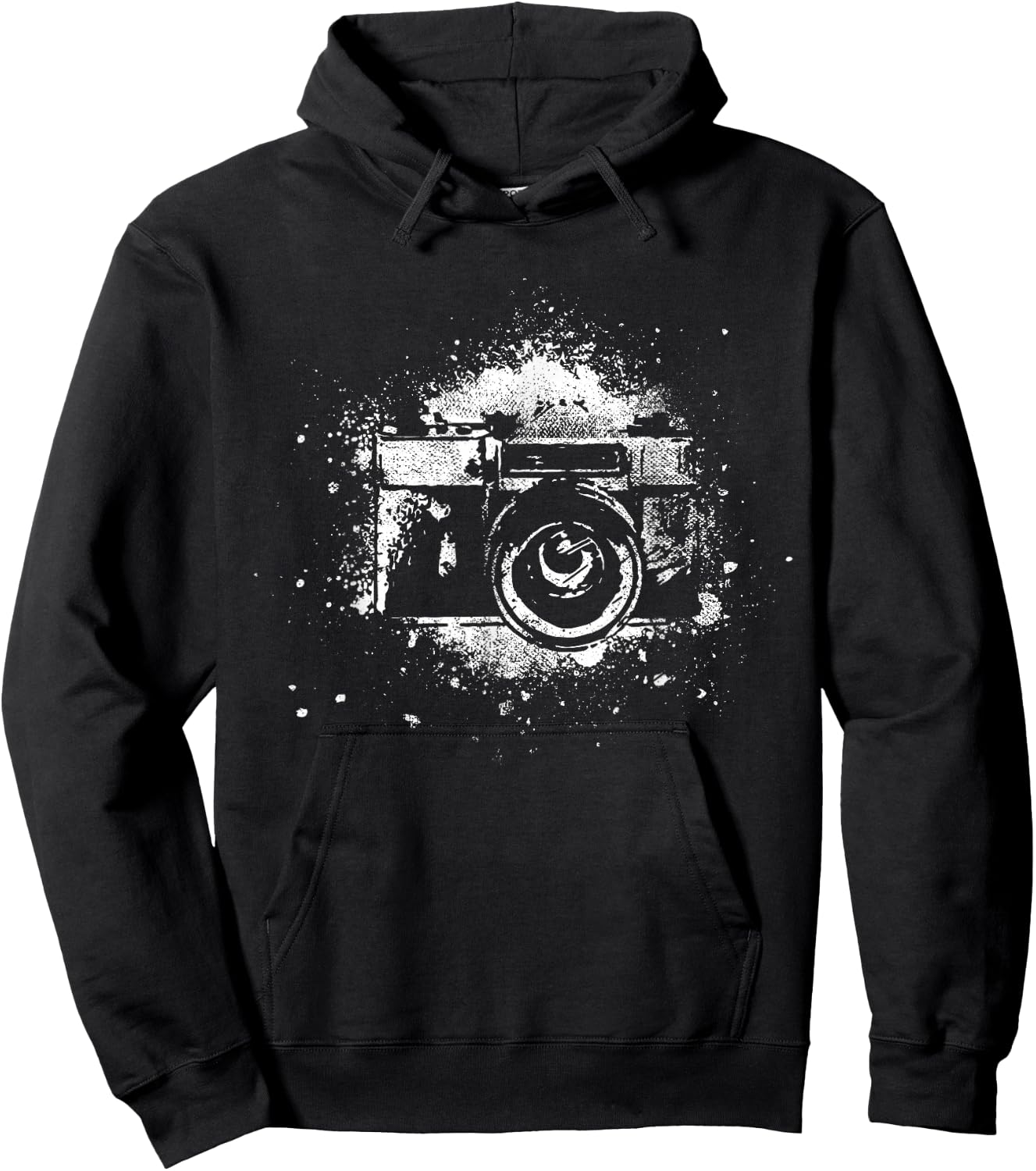 Camera photo image Hoodie - Hoodie | Black