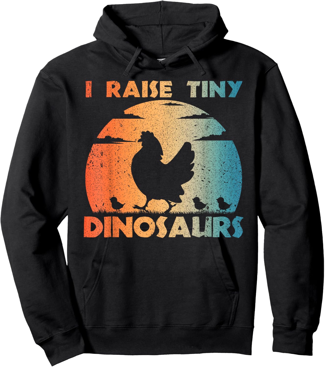 Cool Chicken Design Women Farm Lover Chicken Farmer Hoodie - Hoodie | Black