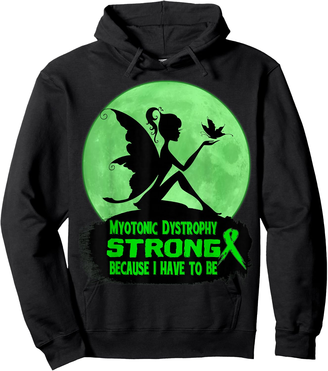 Myotonic Dystrophy Awareness Hoodie - Hoodie | Black