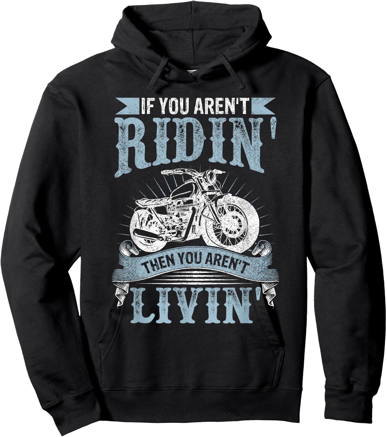 Motorcycle Lover Hoodie - Hoodie | Black