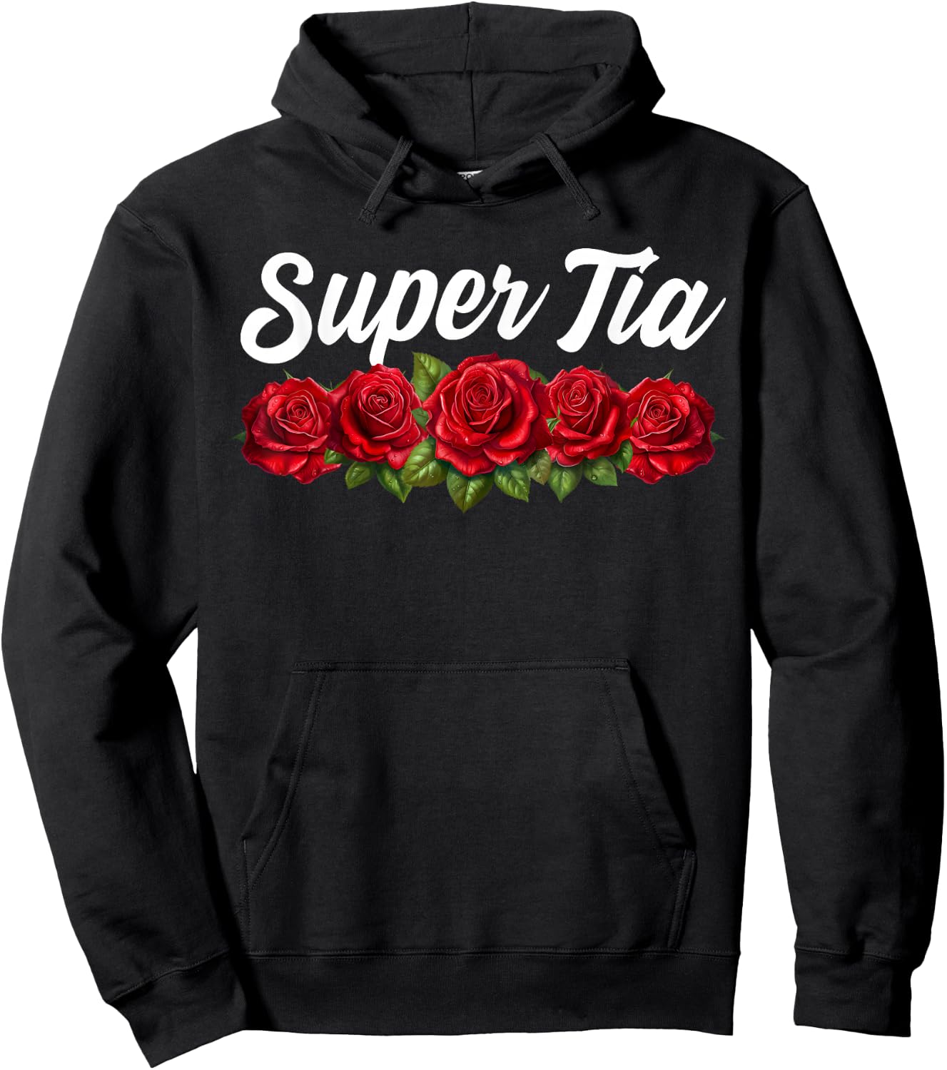 Tia Anuncio de Embarazo Para Futura Tía, Super Tía Hoodie - Hoodie | Black