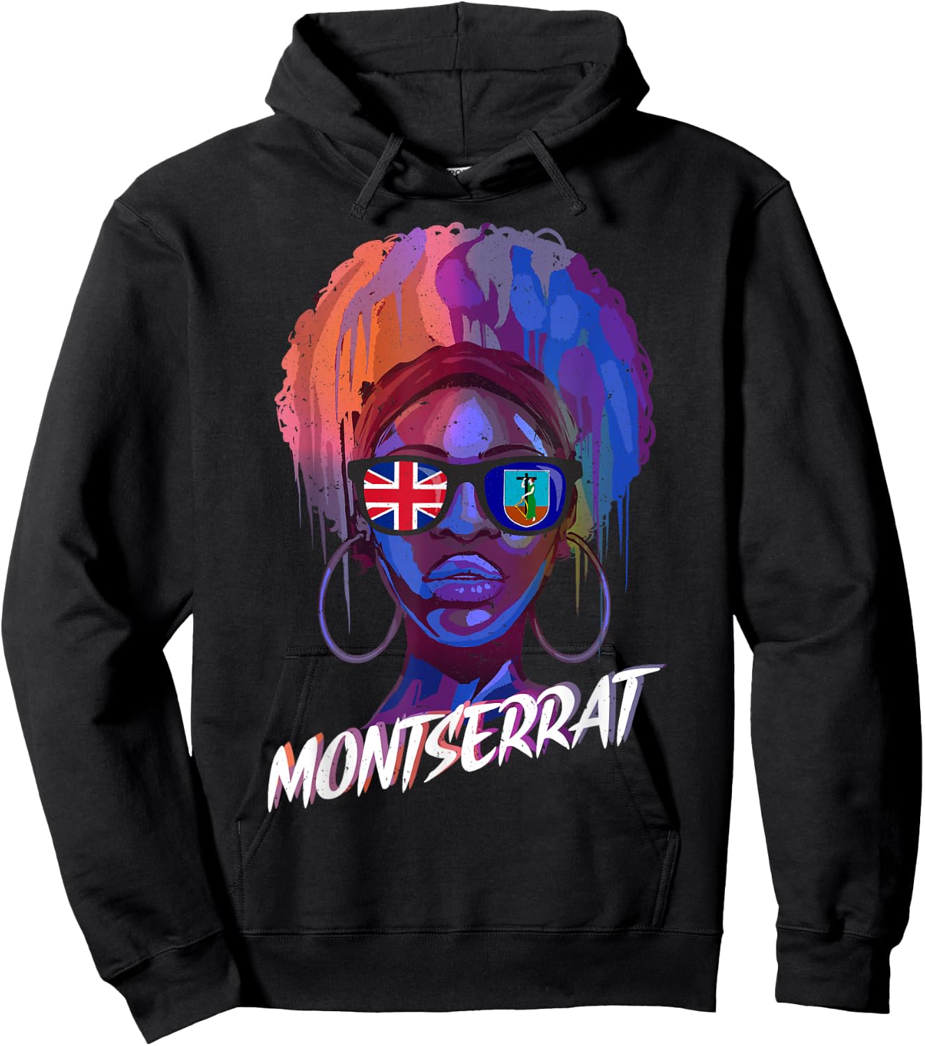 Montserrat Hoodie - Hoodie | Black