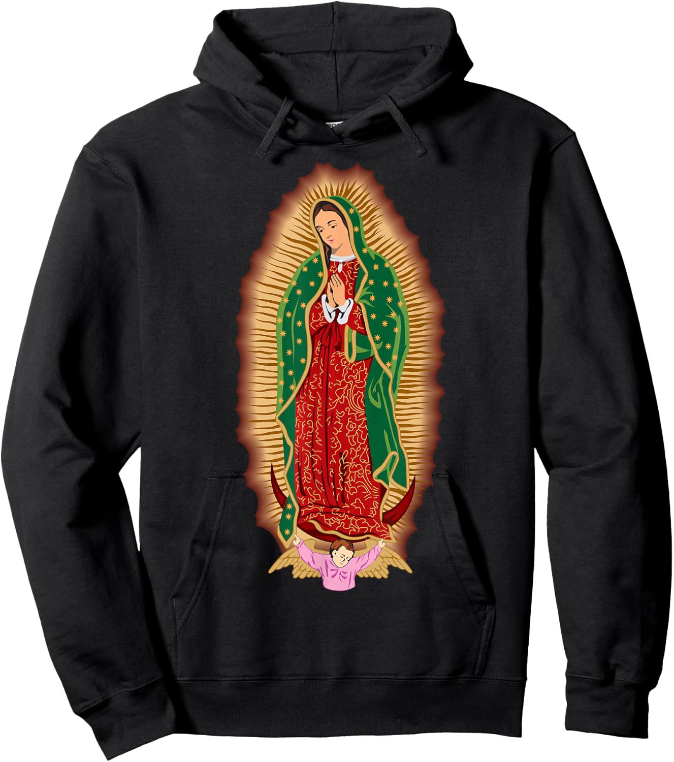 Catholic Faith Hispanic Believe Blessed Devotion Religious Hoodie - Hoodie | Black