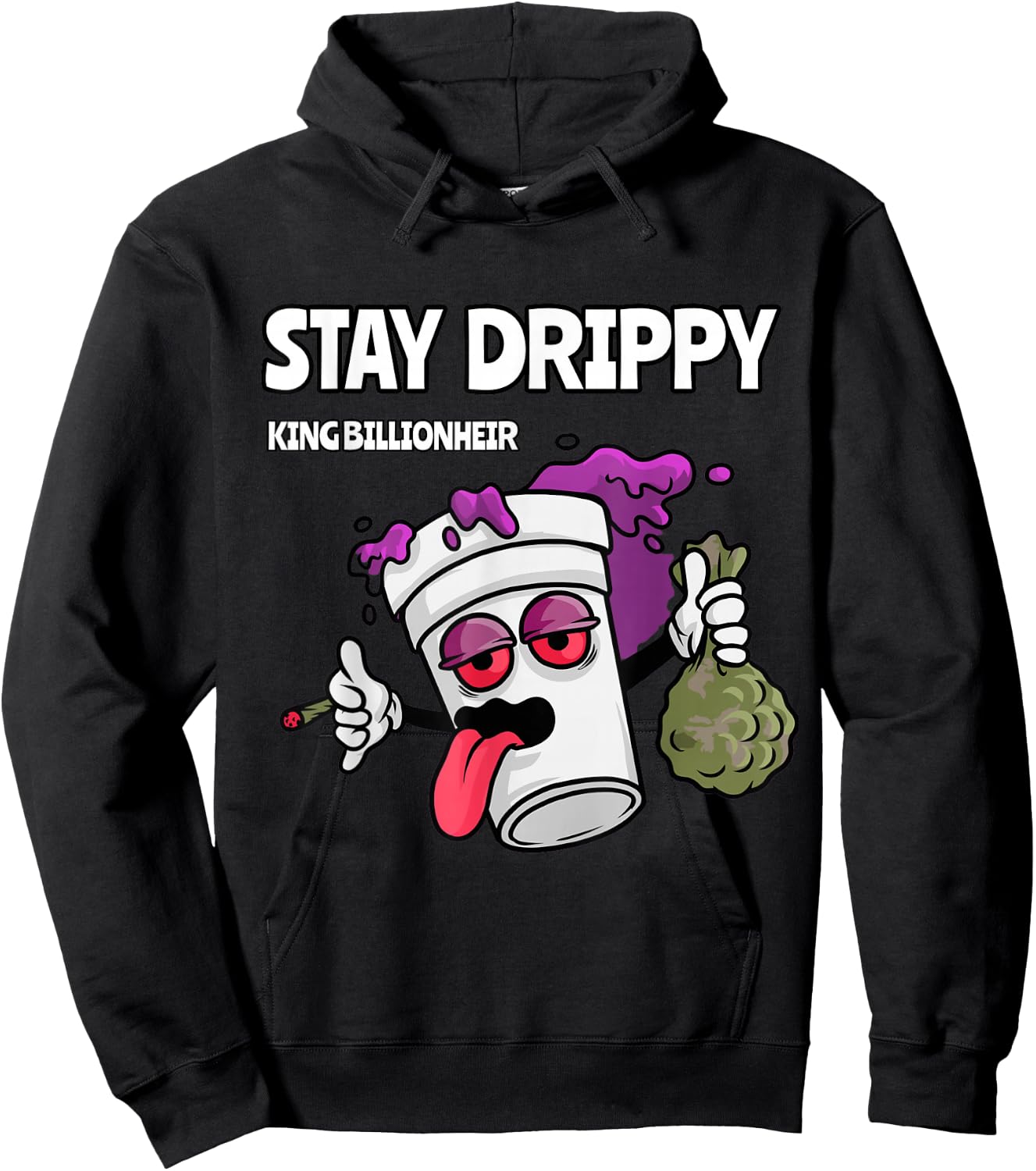 Stay Drippy Hoodie - Hoodie | Black