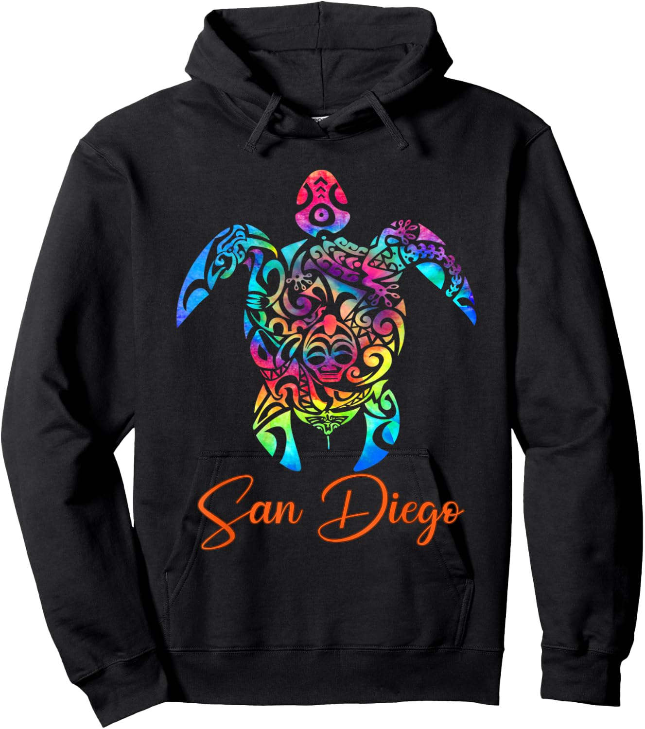 San Diego Sea Turtle Family Vacation Summer 2026 Hoodie - Hoodie | Black