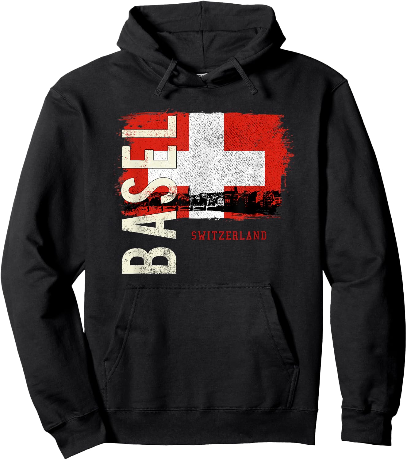Basel Switzerland Europe Hoodie - Hoodie | Black