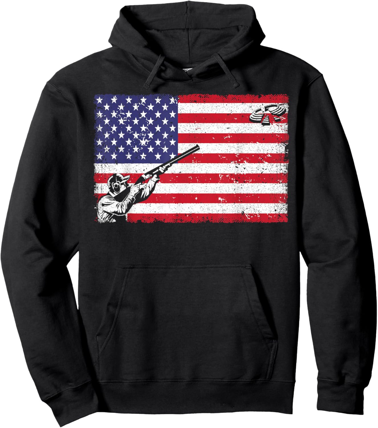 Best Trap Shooting Women Skeet Shooting Clay Target Hoodie - Hoodie | Black