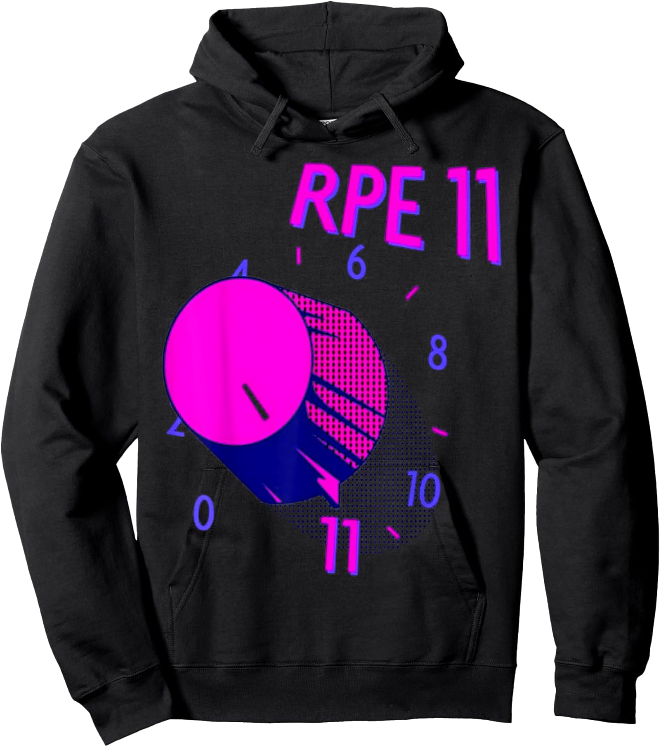 Funny RPE 11 Weightlifting Bodybuilding Fitness Gym Workout Hoodie - Hoodie | Black