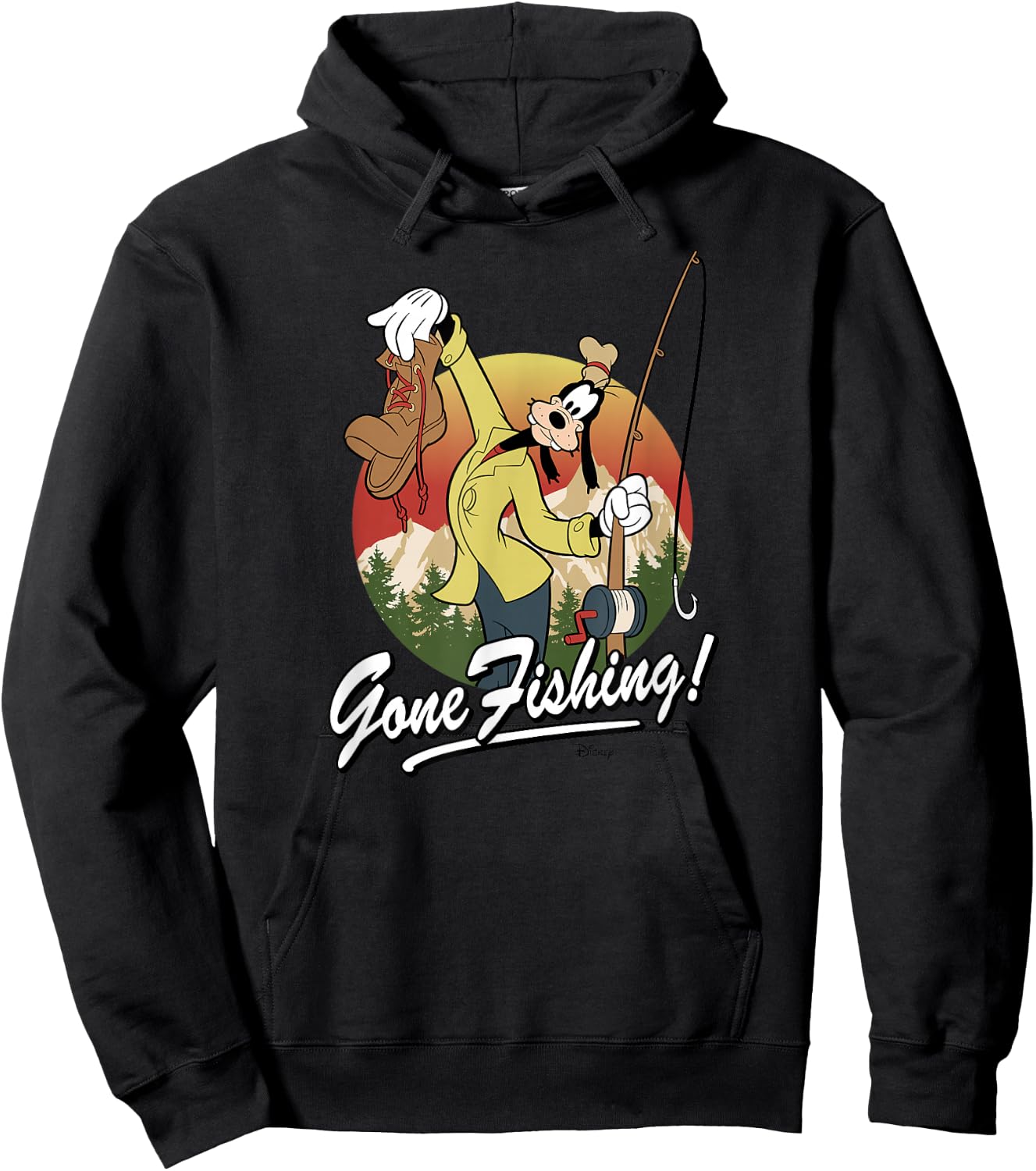 Disney - Goofy Gone Fishing! Hoodie - Hoodie | Black