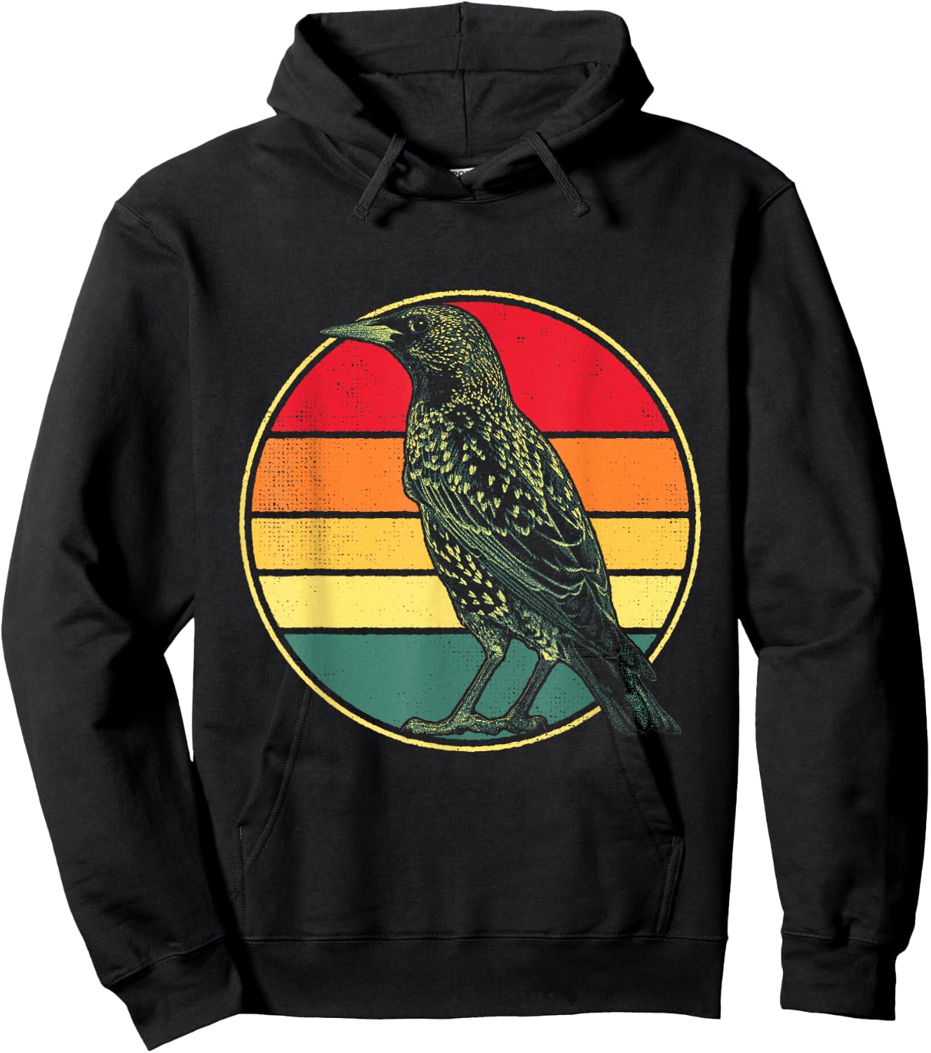 Starling Bird Hoodie - Hoodie | Black