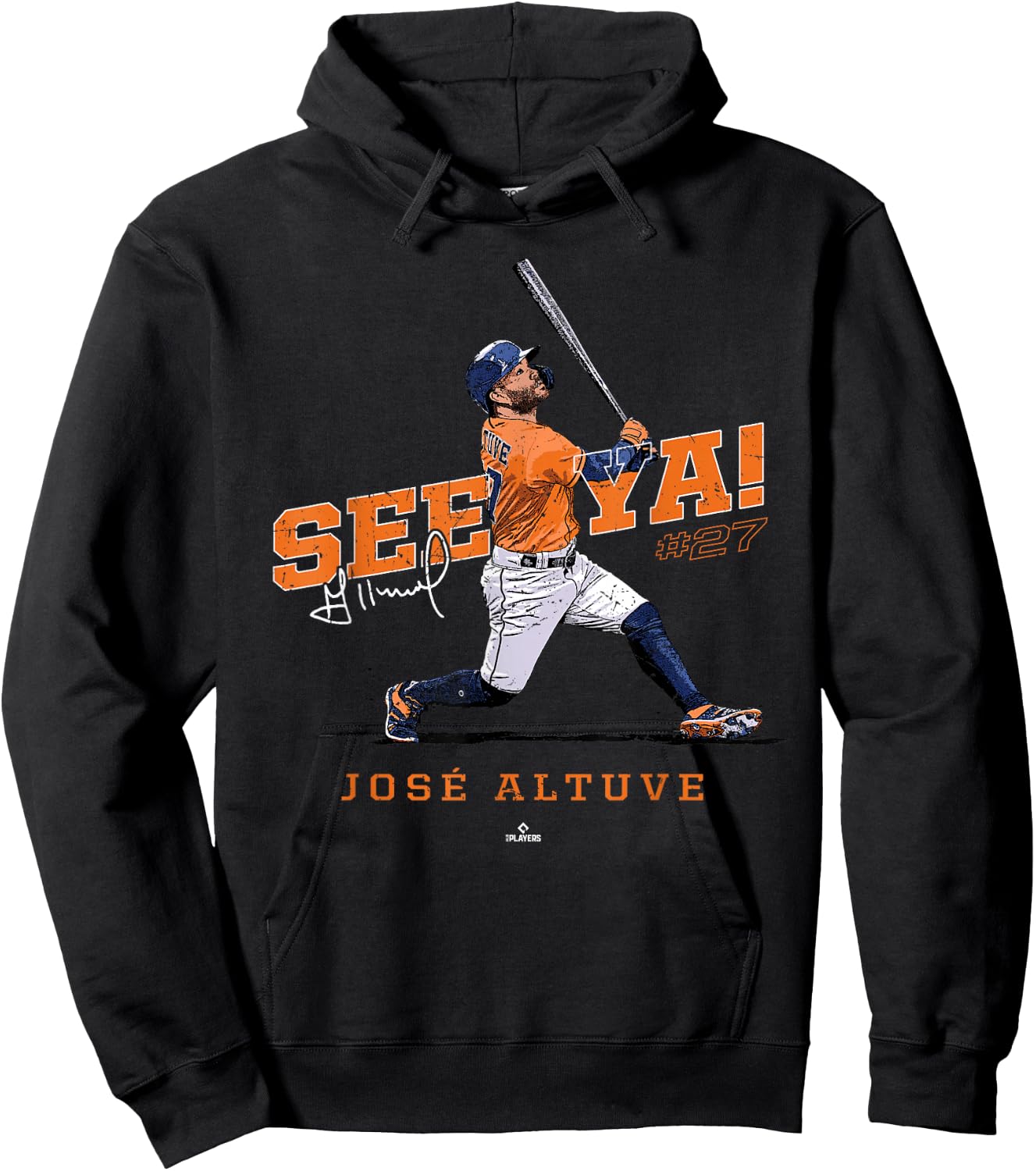 See Ya! Jose Altuve Houston MLBPA Hoodie - Hoodie | Black